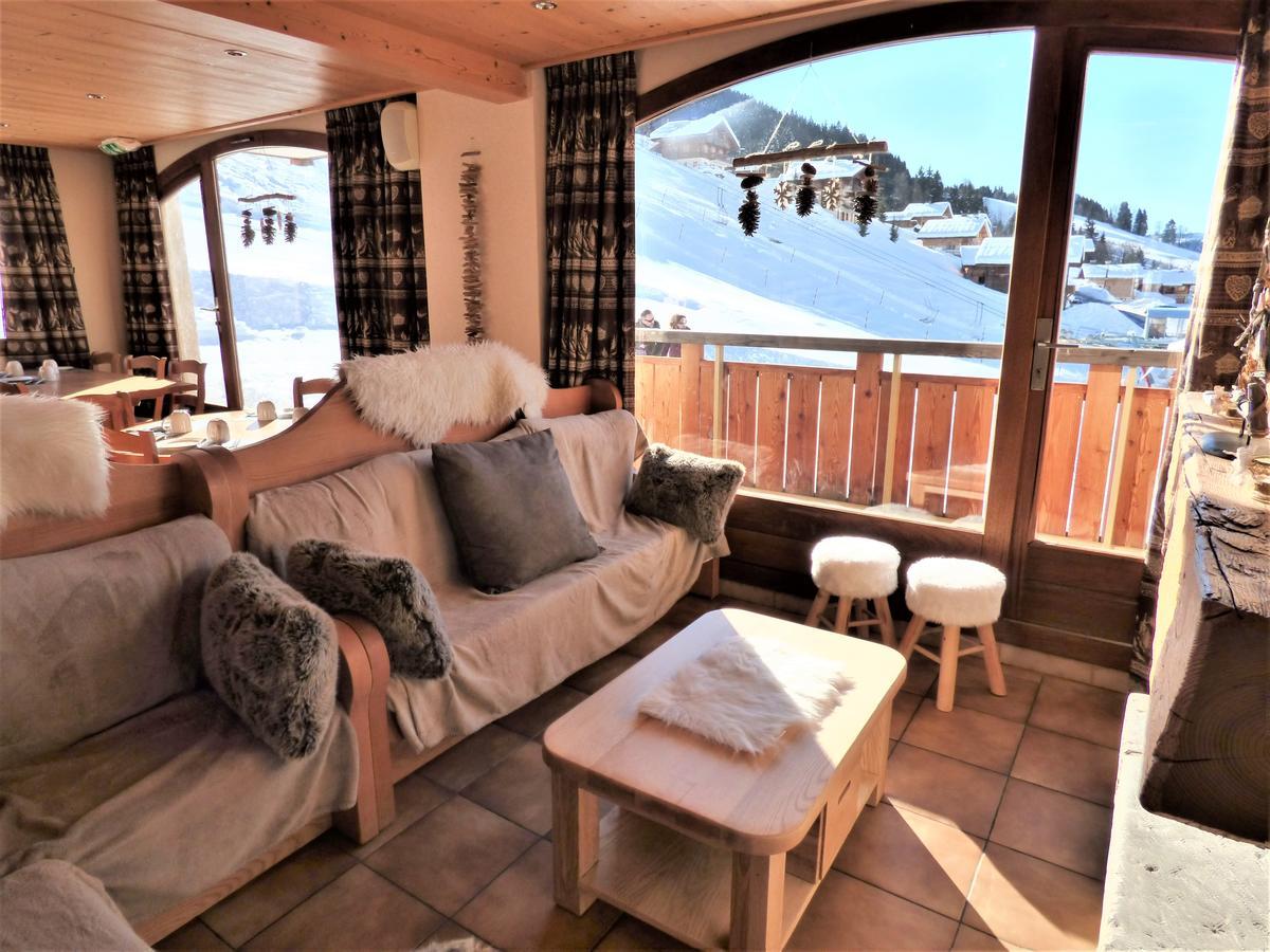 Hotel Les Flocons Le Grand-Bornand Ngoại thất bức ảnh